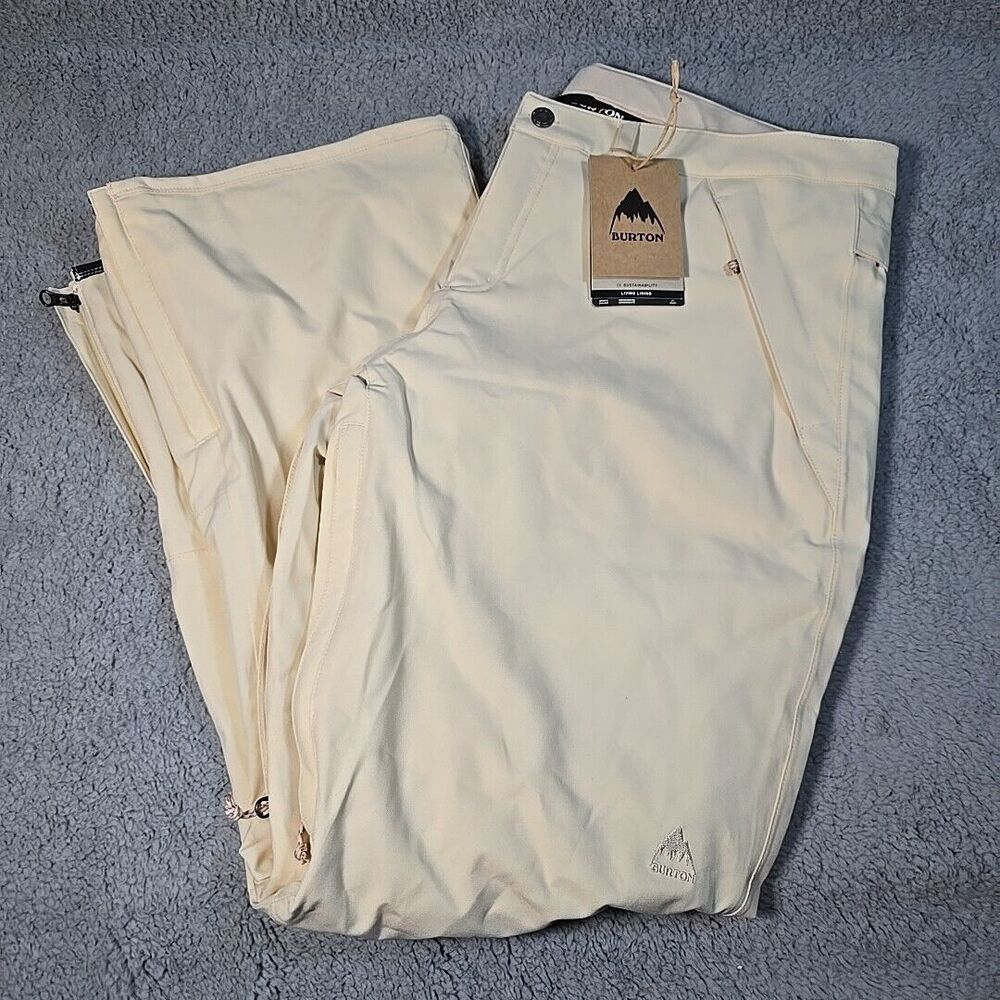 NWT Burton Women's Society Pant Insulated Snowpants Creme Brûlée XL Womens